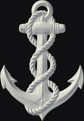 Anchor CNC relief carving heightmap